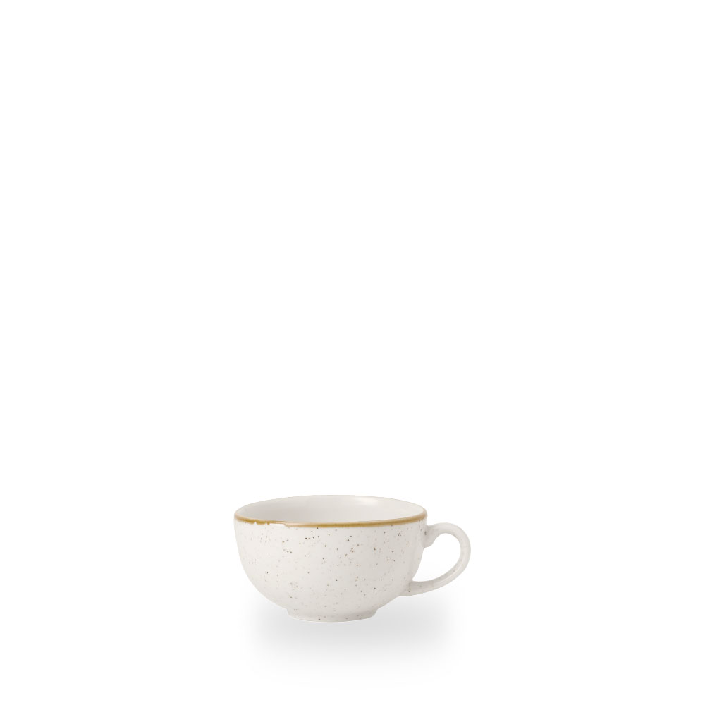 Churchill Stonecast Barley White Cappuccino Tasse 34Cl