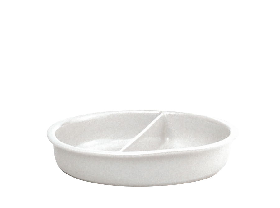 Porzellan Einsatz 2-tlg rund f.Chaf.dish 30cm