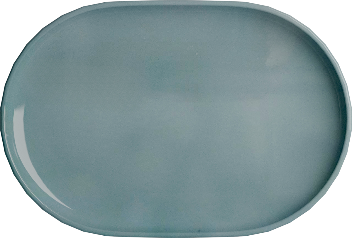 Edge - Platte oval SEA 24x16cm
