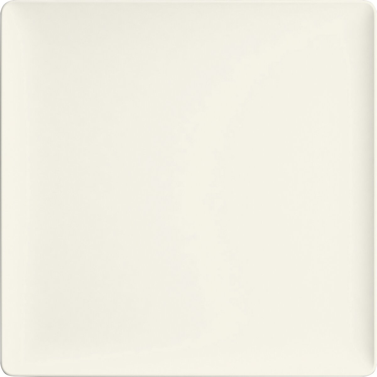 Purity Square - Teller flach quadratisch coup 27 x 27 cm
