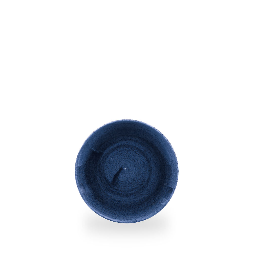 Churchill Stonecast Patina Cobalt Blue Teller Flach Coup 16,5 cm
