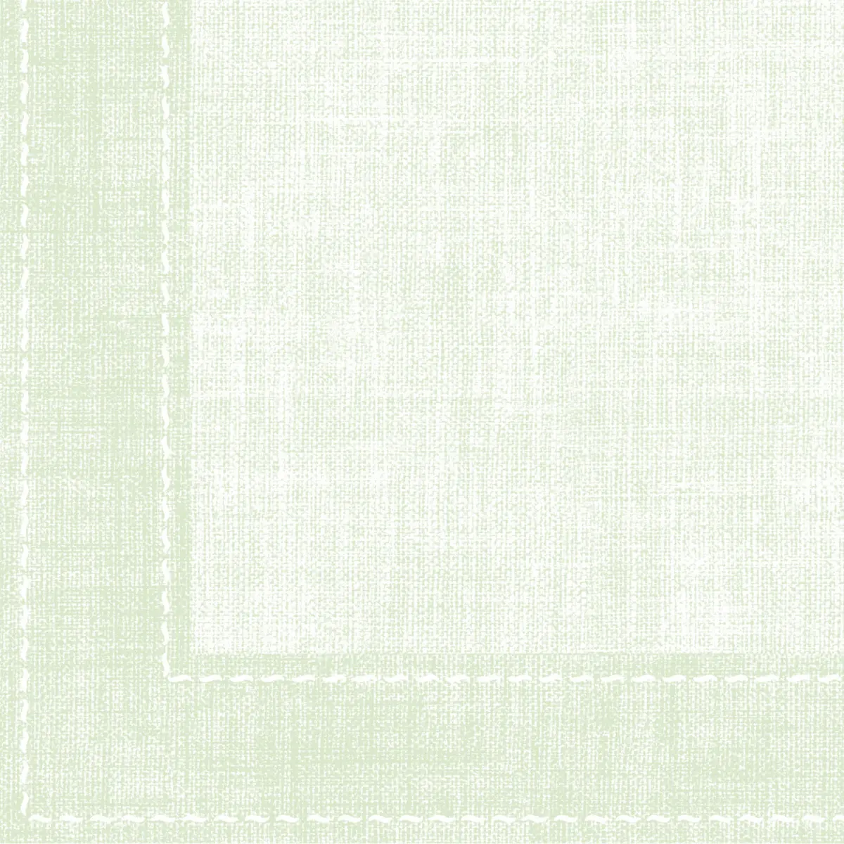 Linclass-Premium Serviette Zione salbei, 40 x 40 cm 1/4 Falz