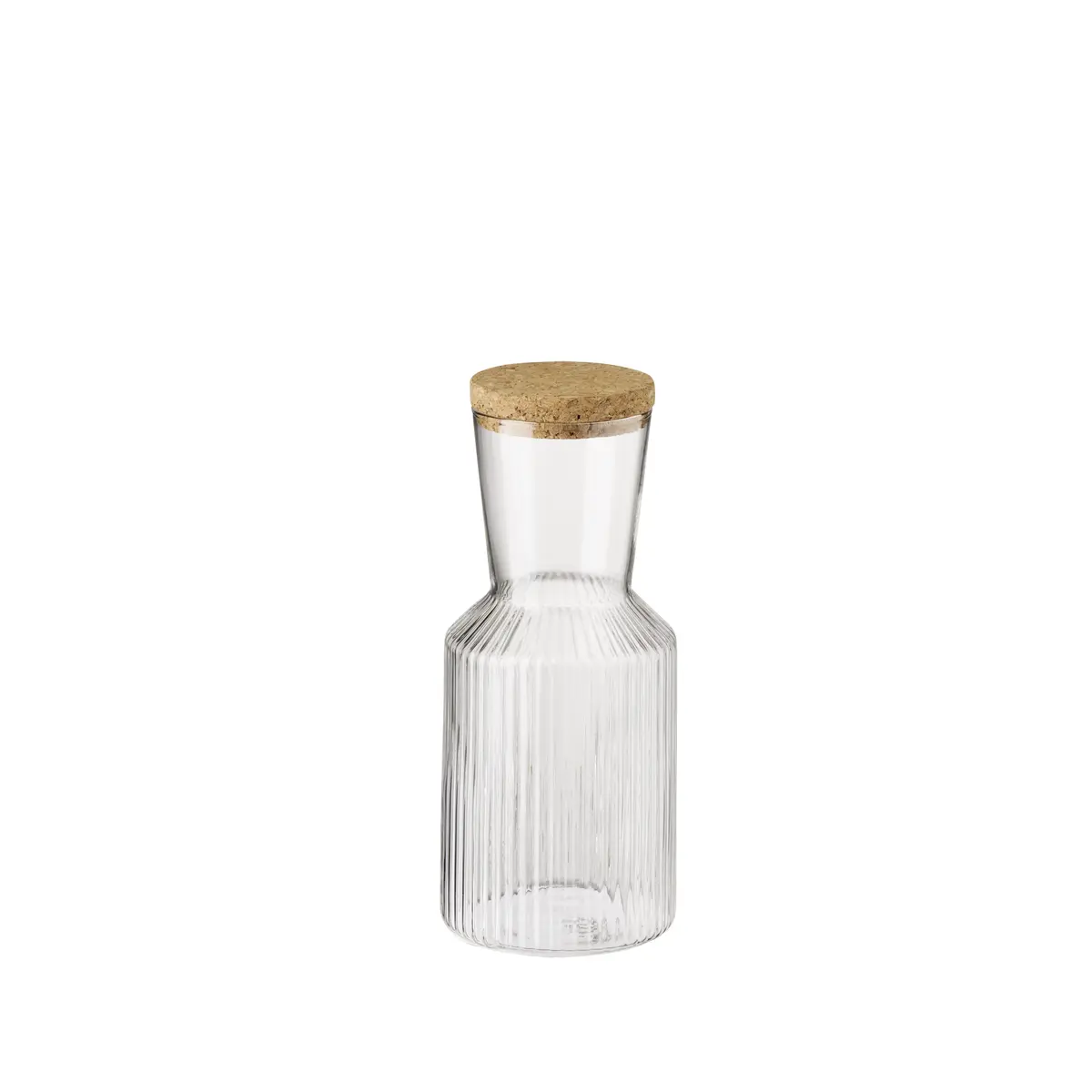 APS - LINES Glaskaraffe, 0.5 ltr., Deckel aus Kork
