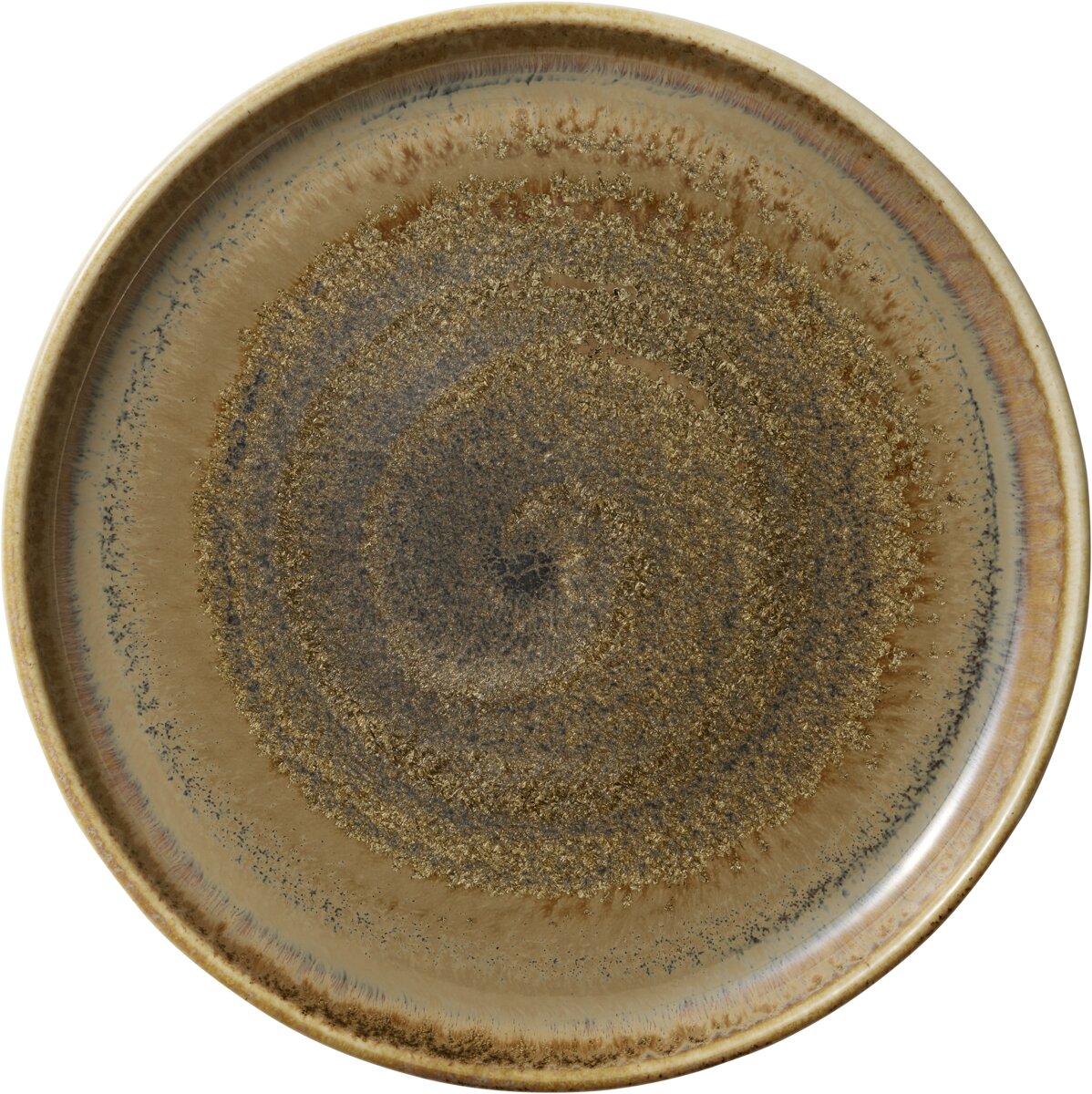 Perfect Match Cumin - Teller flach rund hoher Rand, 21 cm