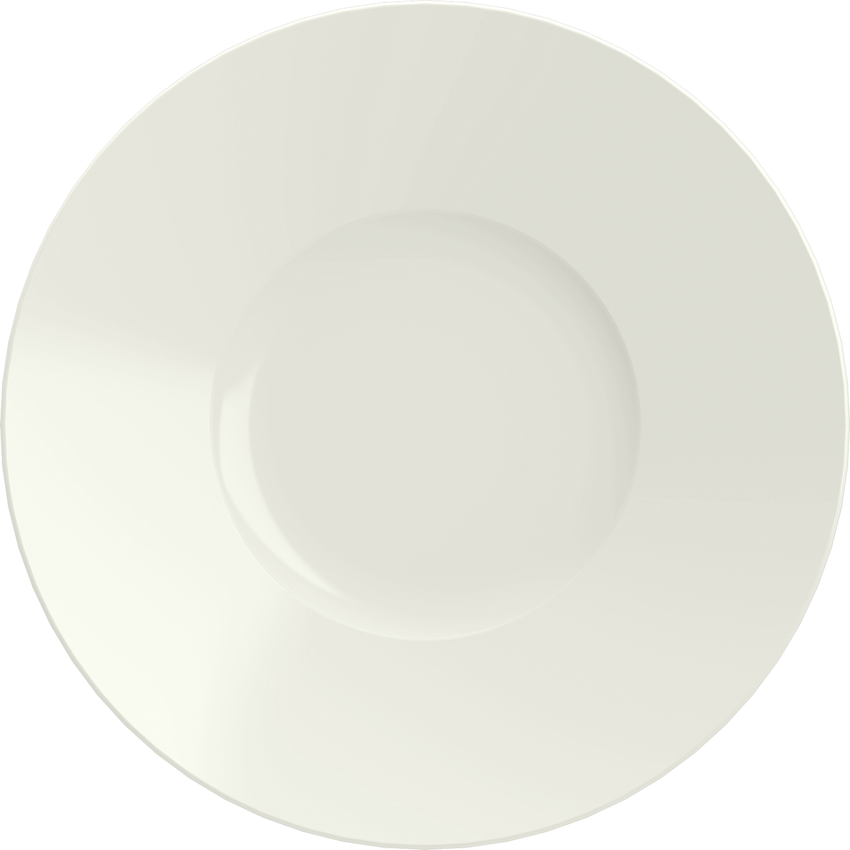 Kumo - Teller flach rund breite Fahne 31cm