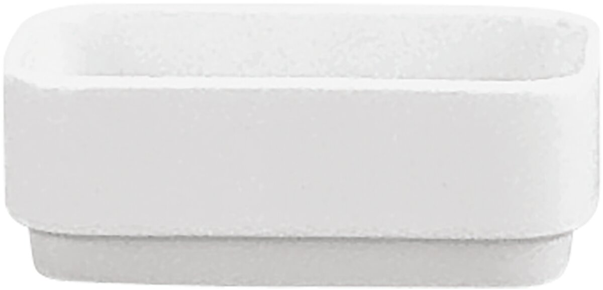 Zuckertütenbehälter rechteckig, 11 x 7 cm
