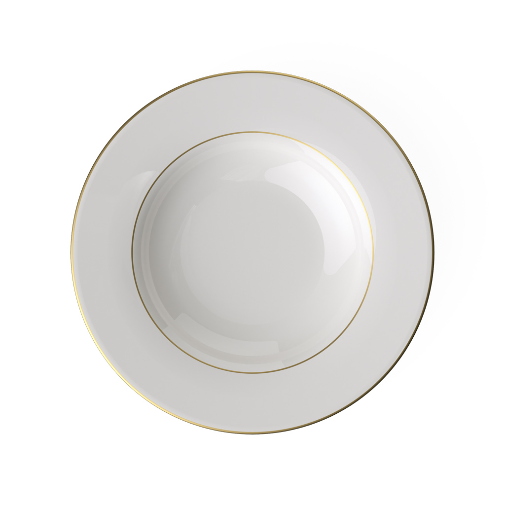 Anmut Gold - Suppenteller 250 x 250 x 95 mm
