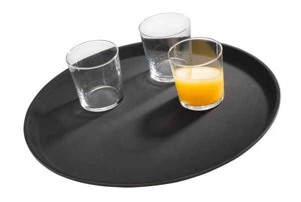 Gastro Serviertablett 40,5 cm, rutschfest - bruchsicher