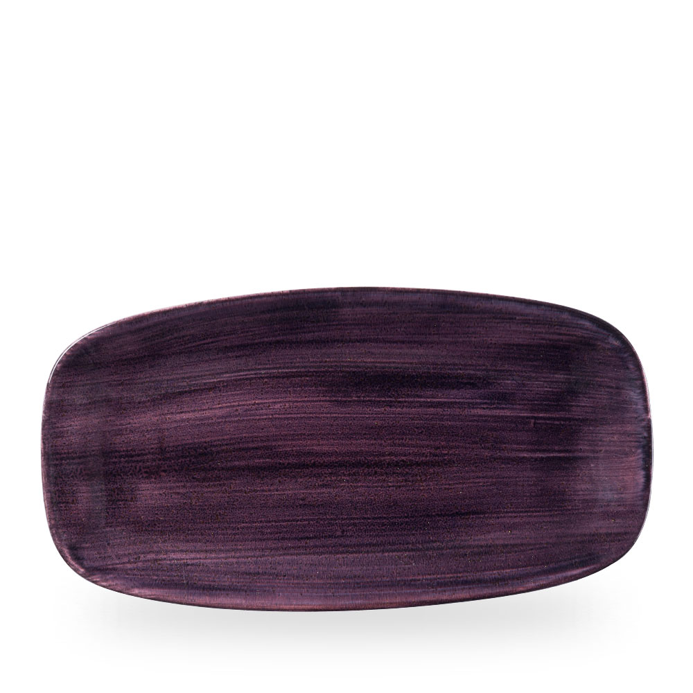 Churchill Stonecast Patina Deep Purple Platte Rechteckig 35.5 x 18.9 cm