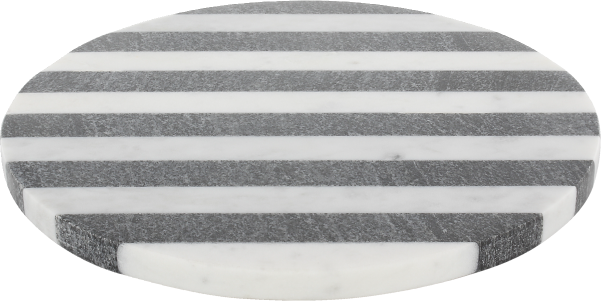 Spotlights - Teller flach rund white/black 22cm