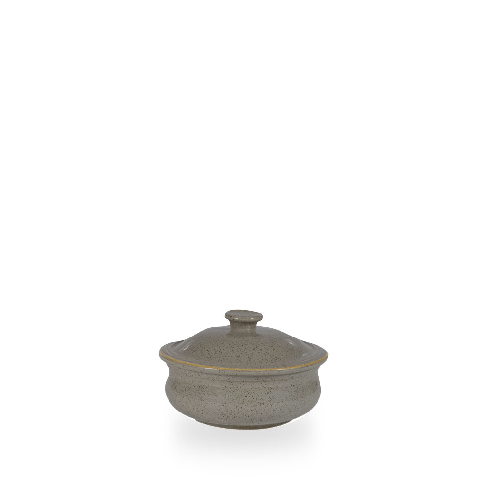 Churchill Stonecast Grey Eintopfschale M Deckel 43Cl