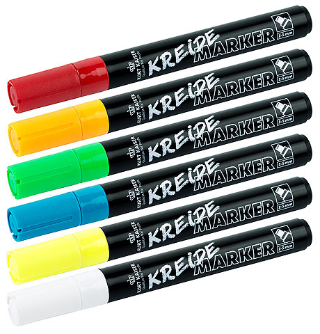 Kreidemarker 2-5 mm, weiß