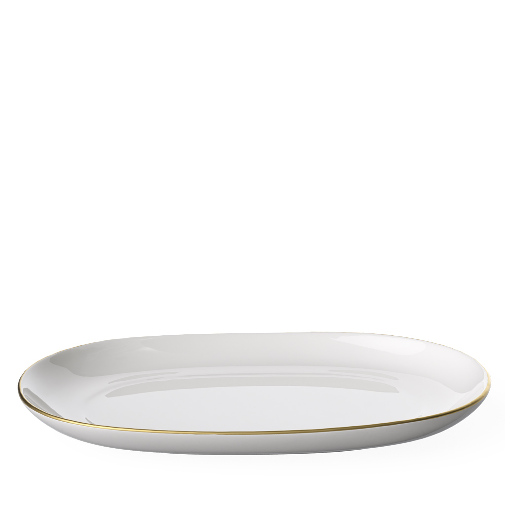 Anmut Gold - Beilagenschale/Sauciere-Unterteil 197 x 232 x 40 mm