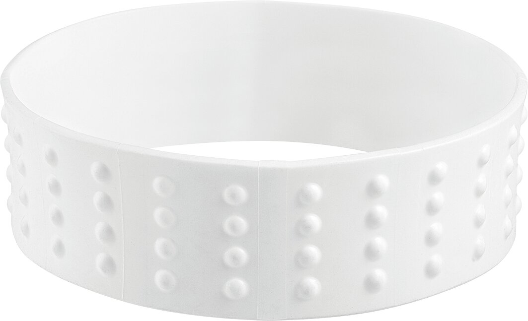 Coffee-2-Go - Manschette schmal, weiss