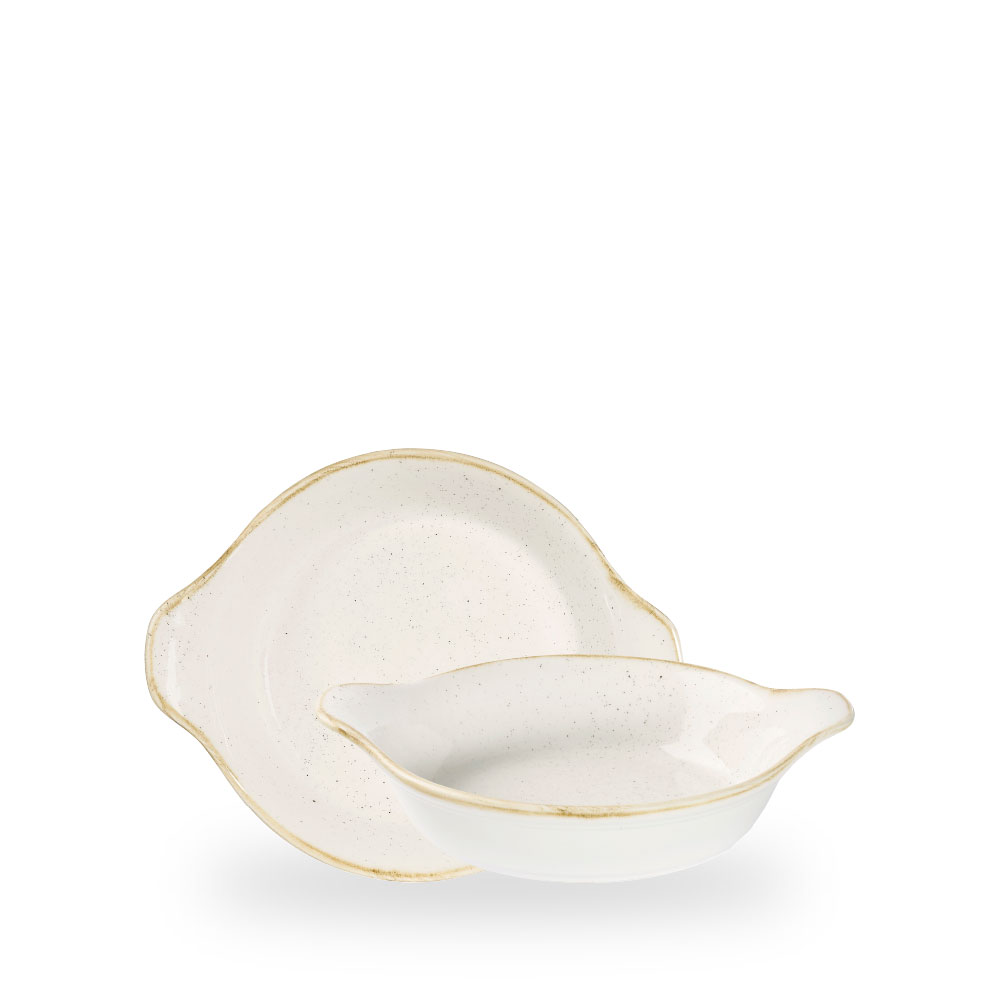 Churchill Stonecast Barley White Pfanne Rund 17.5 x 21.5 cm