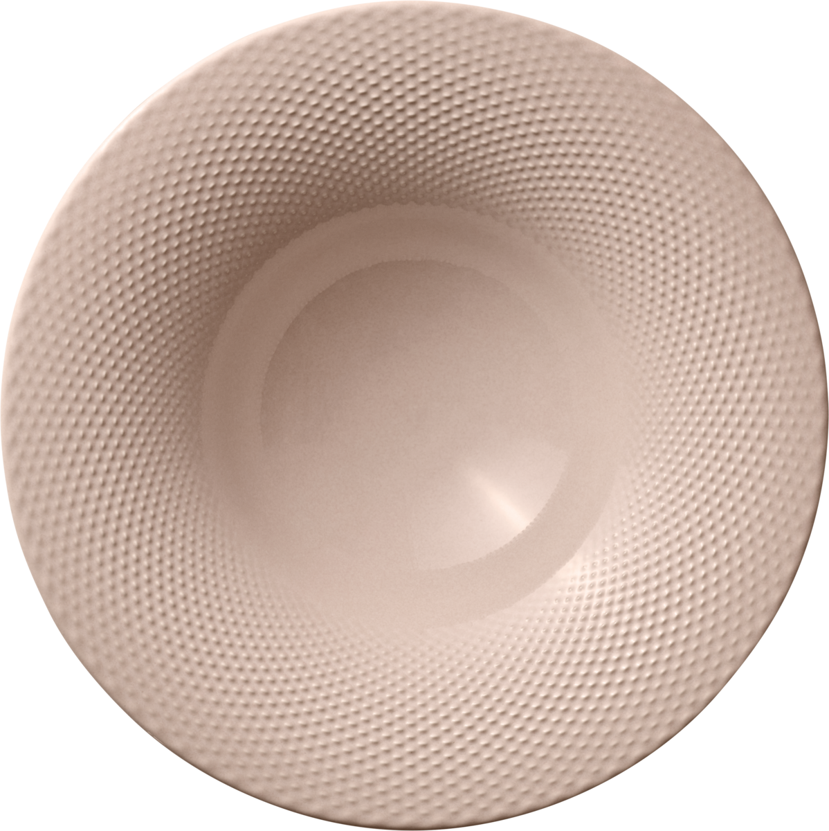 Pine - Teller tief rund coup Relief blush 27cm