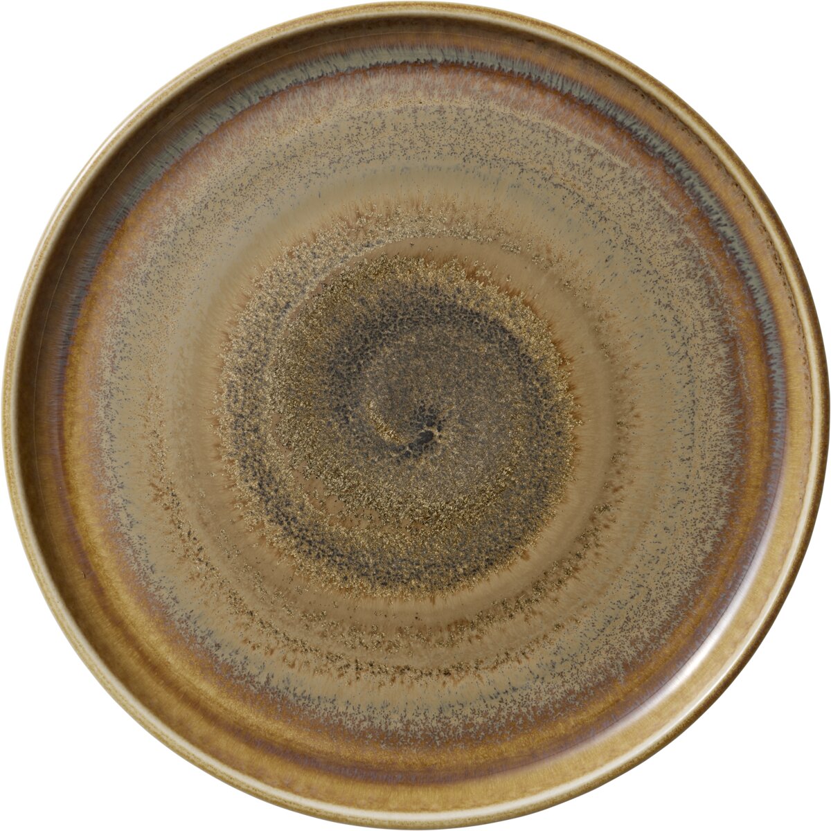 Perfect Match Cumin - Teller flach rund hoher Rand, 27 cm