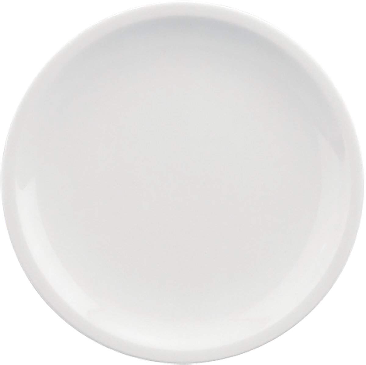 Form 898 - Teller flach rund coup, 17 cm