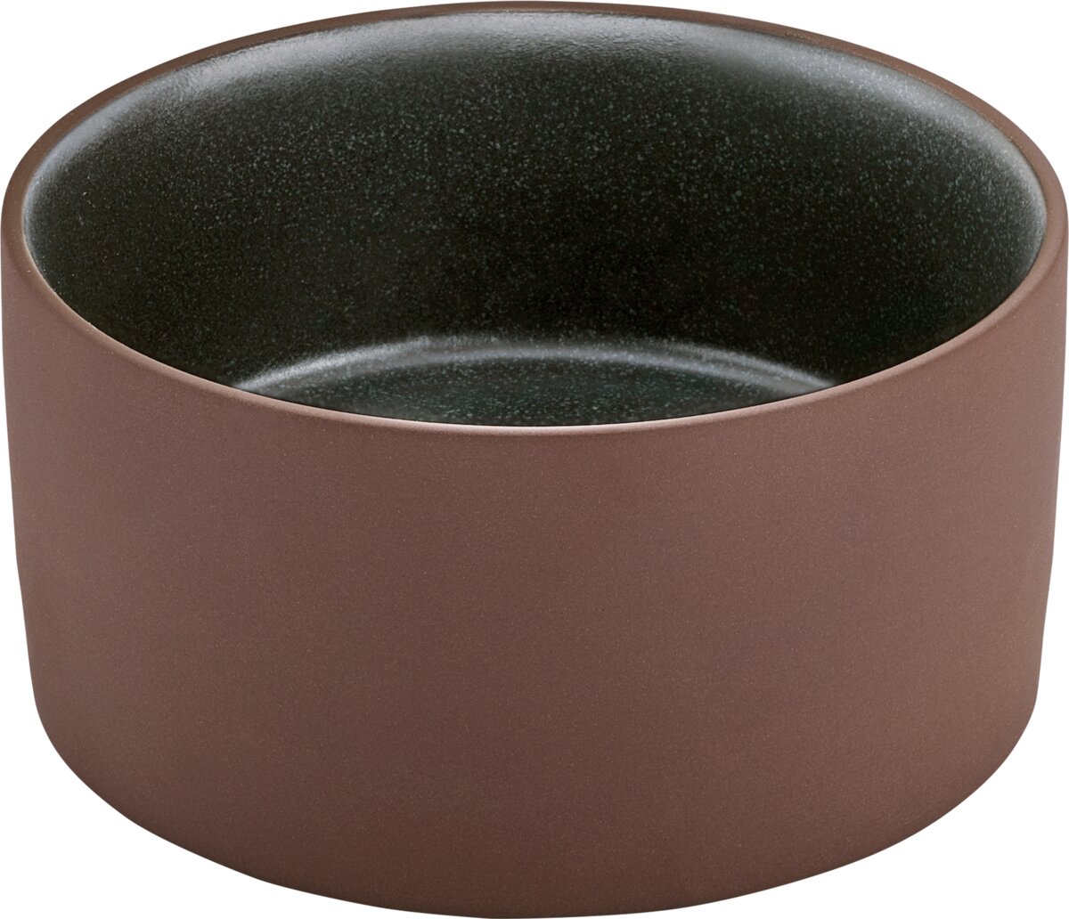 2in1 Braun-Schwarz - Bowl, Plateau rund, 16 cm, 1.00 ltr.