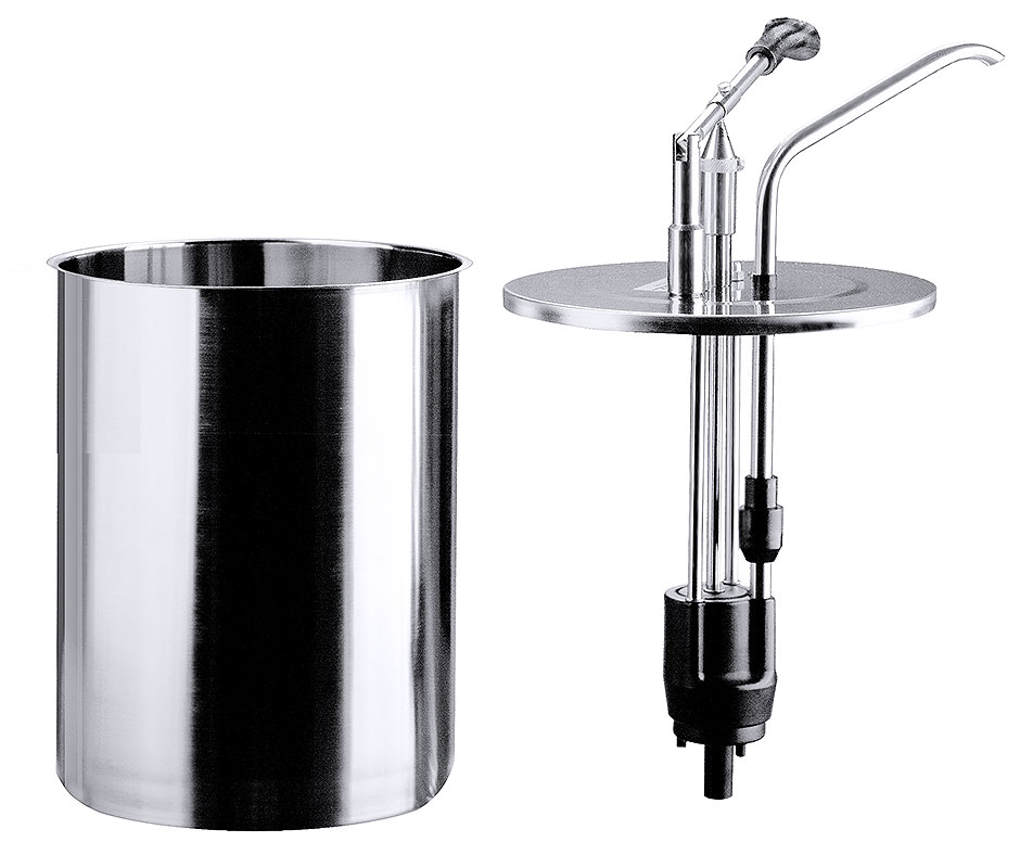 Dispenser rund, 4 ltr.