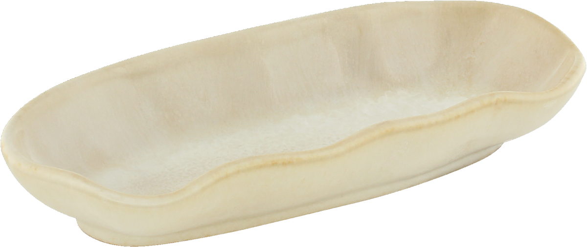 Nami - Platte oval dune 15x7cm