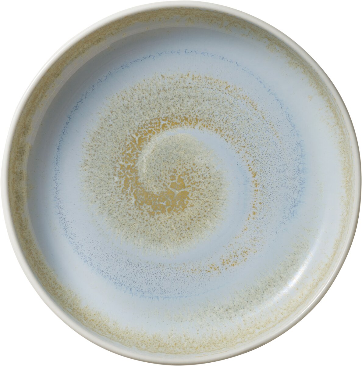 Perfect Match Breeze - Teller tief rund hoher Rand, 21 cm