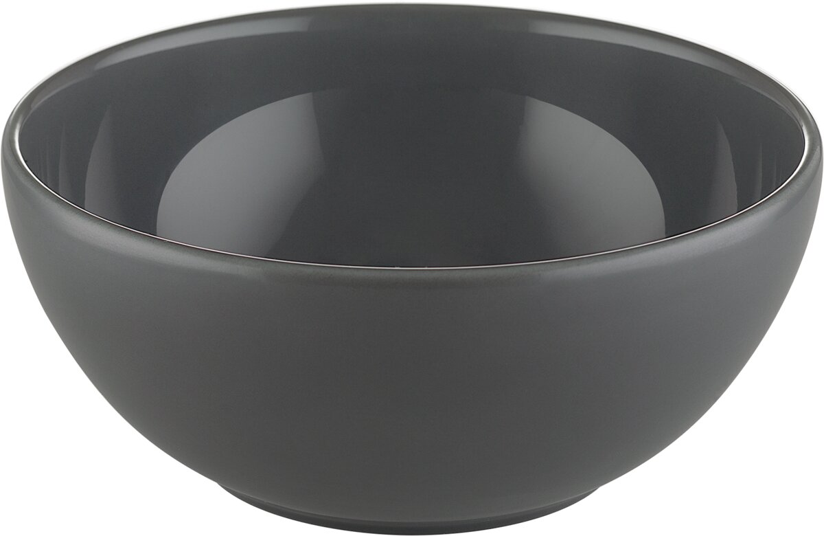 Sandstone Dark Gray uni - Schüssel rund, 15 cm, 0.65 ltr.