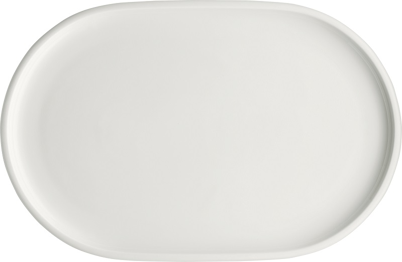  Shiro - Platte coup oval, 23 x 16 cm