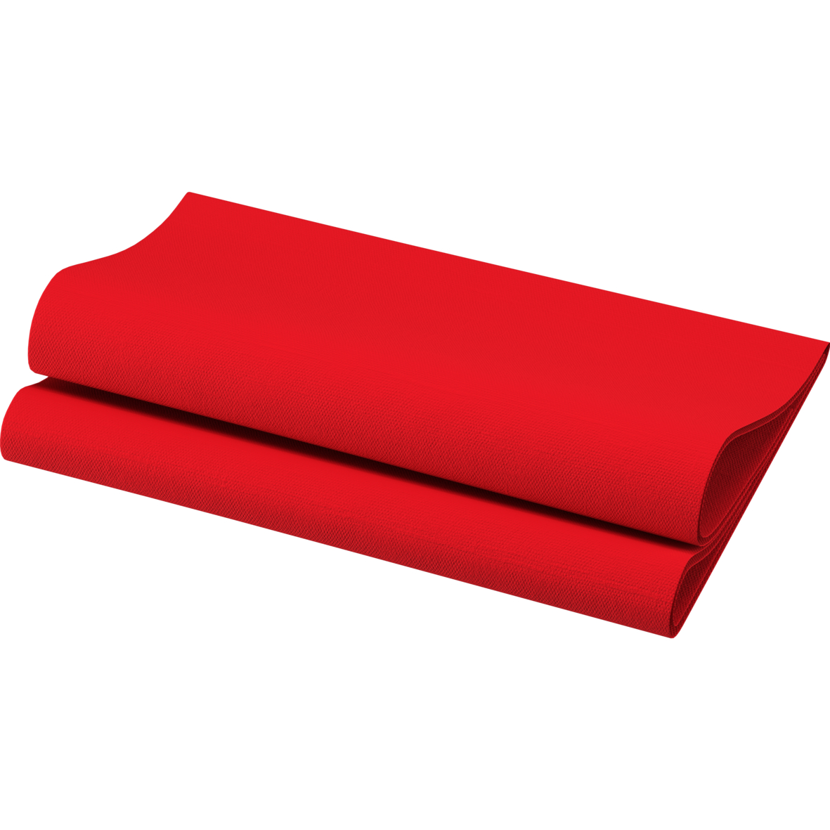 BIO Dunisoft-Servietten, 40 x 40 cm, 1/4 Falz, rot