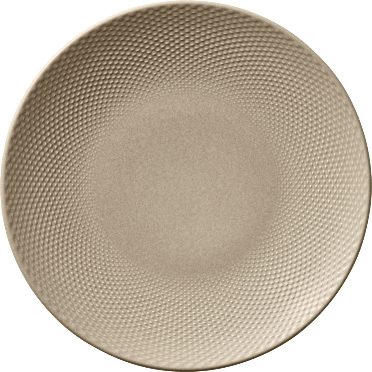 Pine - Teller flach rund coup Relief almond 28cm