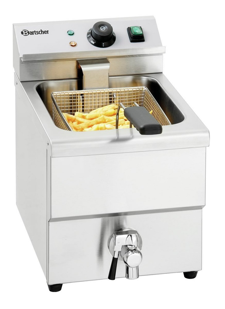 Fritteuse Imbiss I, 1 x 8 ltr. mit Hahn
