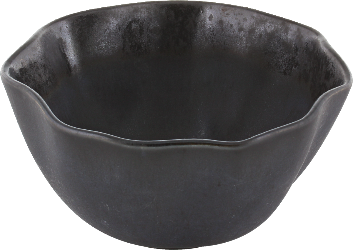 Nami - Schale rund ebony 16cm