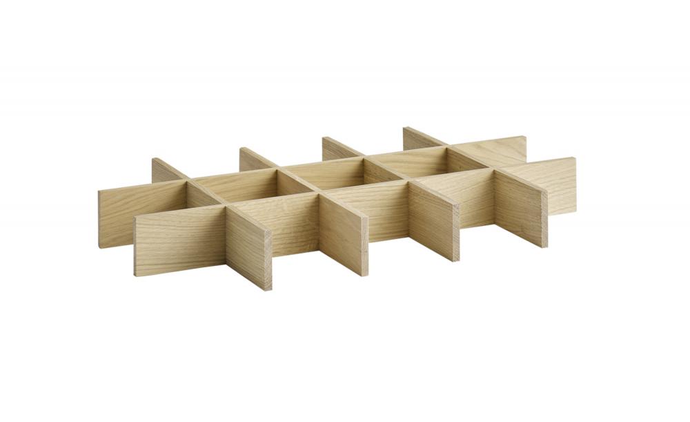 Valo - Einsatz für GN 1/1 Holzbox, Eichenholz geölt
