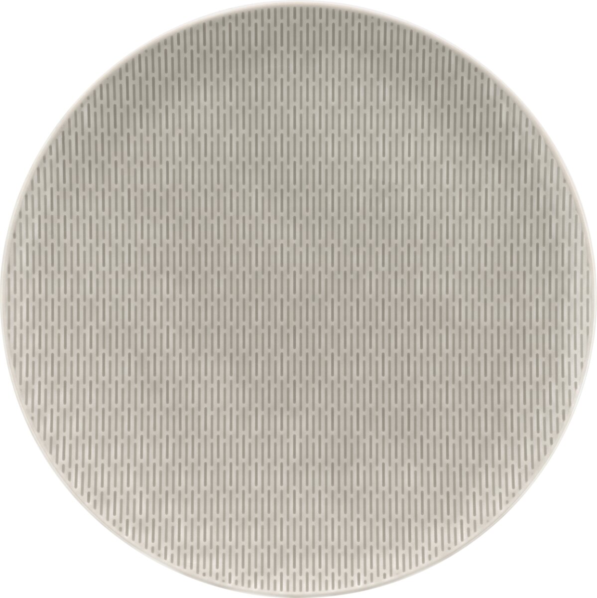 Scope glow GRAY - Teller flach rund coup Struktur 32 cm