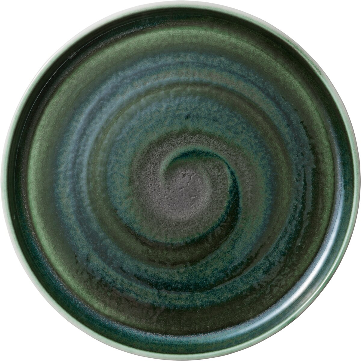 Perfect Match Avocado - Teller flach rund hoher Rand, 27 cm