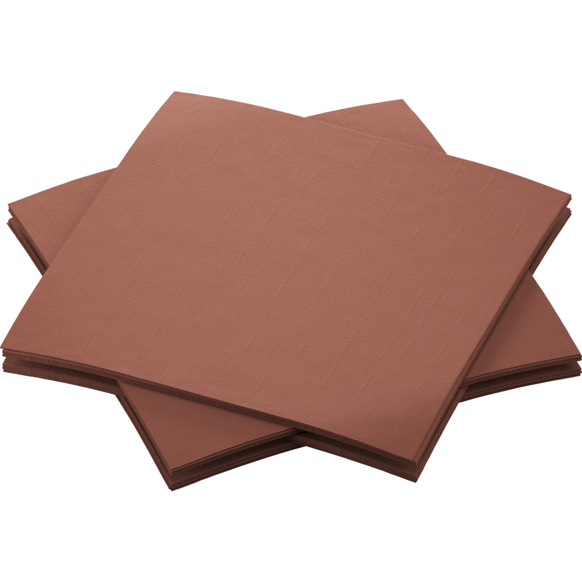 BIO Dunisoft-Servietten, 20 x 20 cm, chestnut
