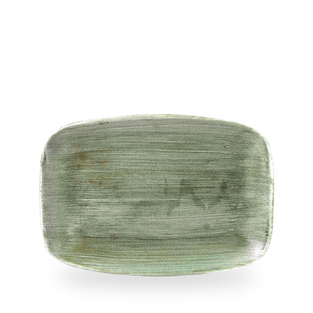 Churchill Stonecast Patina Burnished Green Platte Rechteckig 30 x 19,9 cm