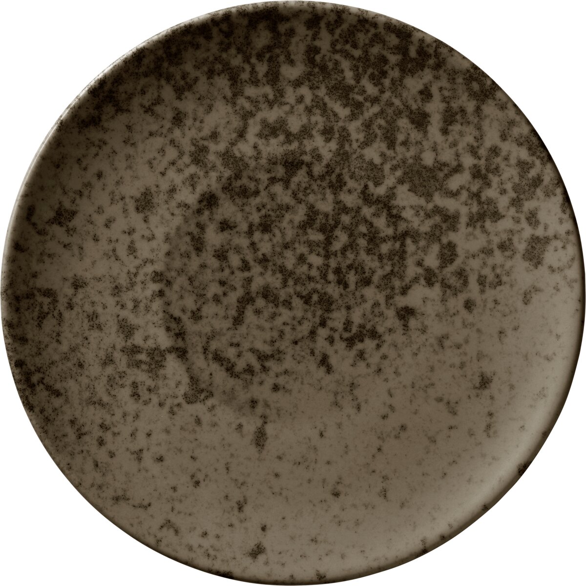 Sandstone Dark Brown - Teller tief rund coup, 24 cm, 1 ltr.