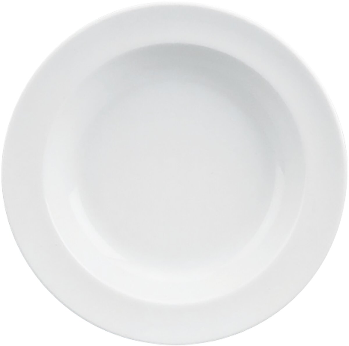Form 898 - Teller tief rund Fahne, 23 cm