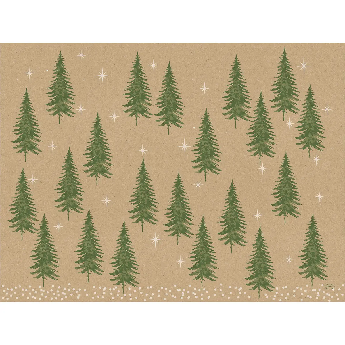 Tischsets Papier - Humble trees, 30 x 40 cm