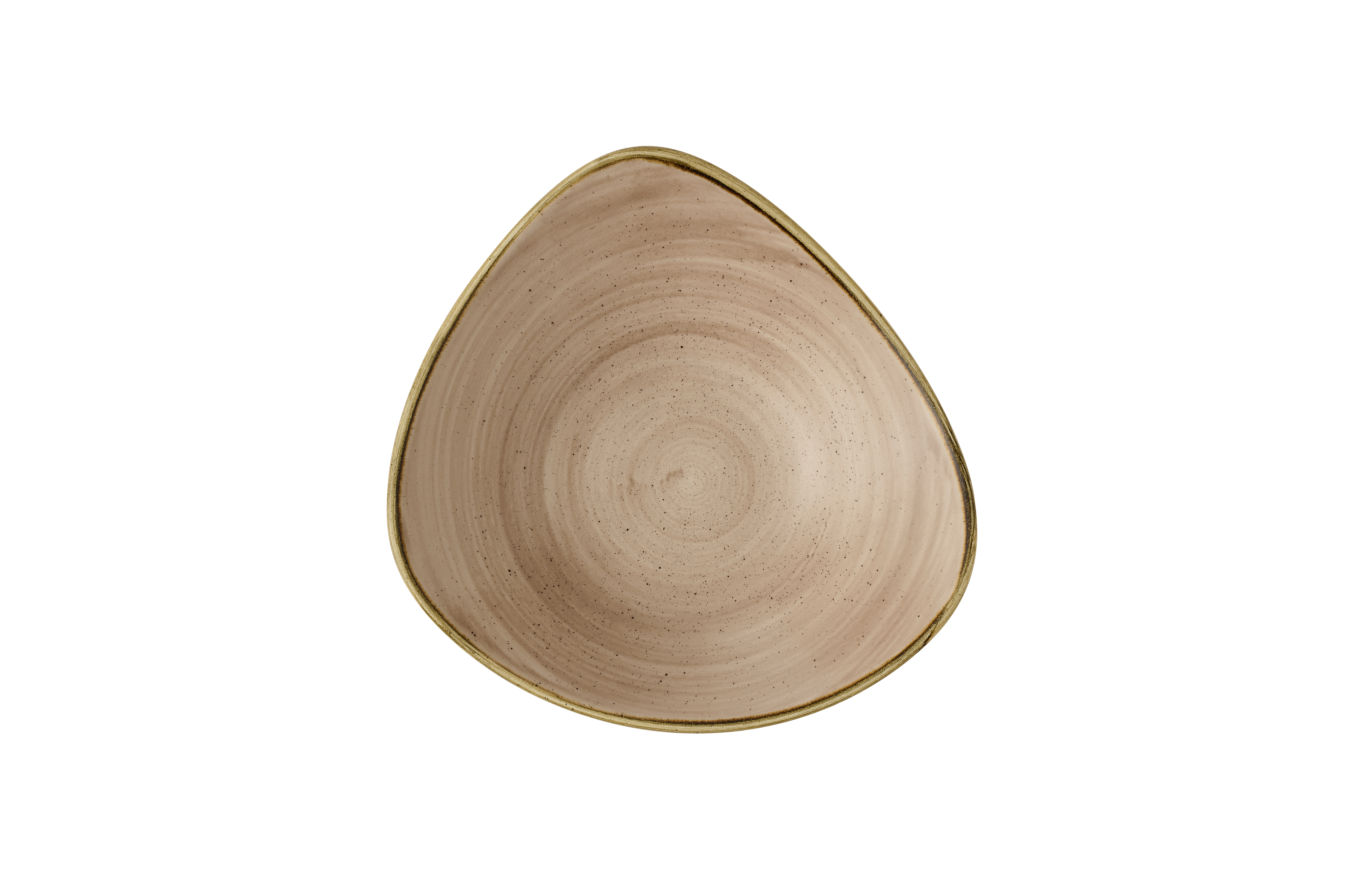 Churchill Stonecast Truffle Dreieckige Schale 24,8 cm 