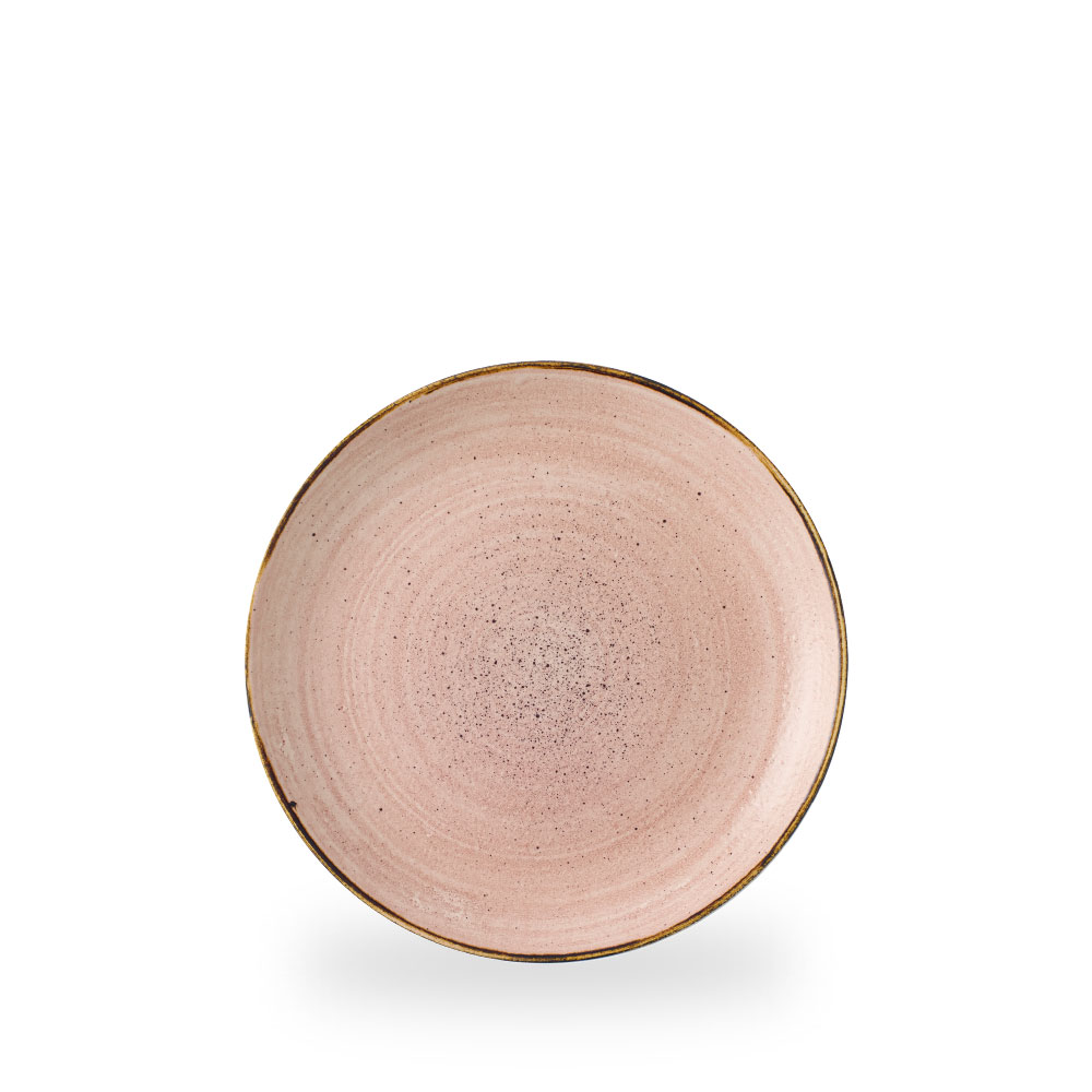 Churchill Stonecast Raw Terracotta Teller Flach Coup 21,7 cm