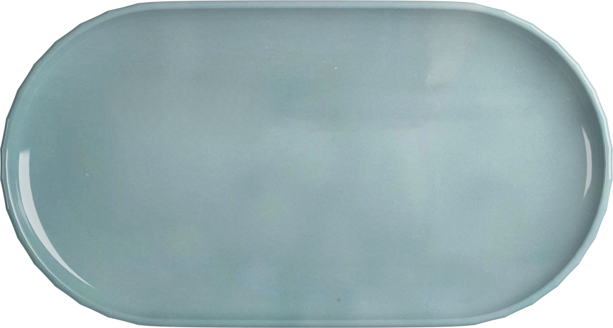 Edge - Platte oval SEA 32x17cm