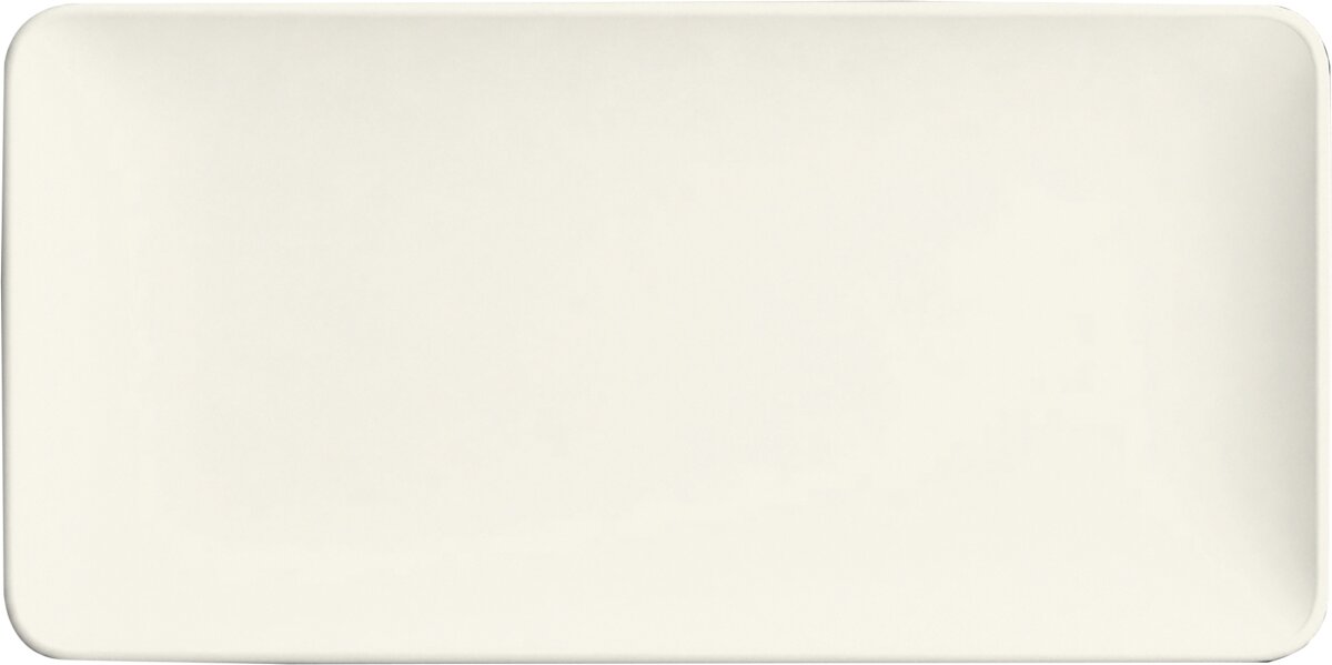 Purity Square - Platte rechteckig coup 18 x 9 cm