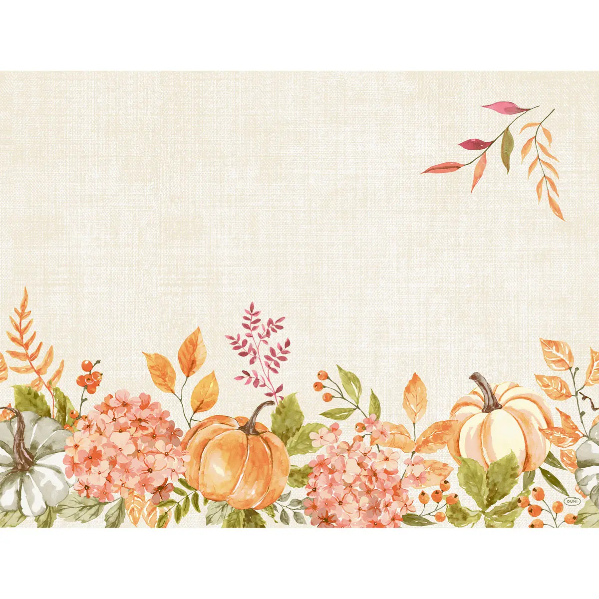 Tischsets Papier - Spicy Pumpkin, 30 x 40 cm