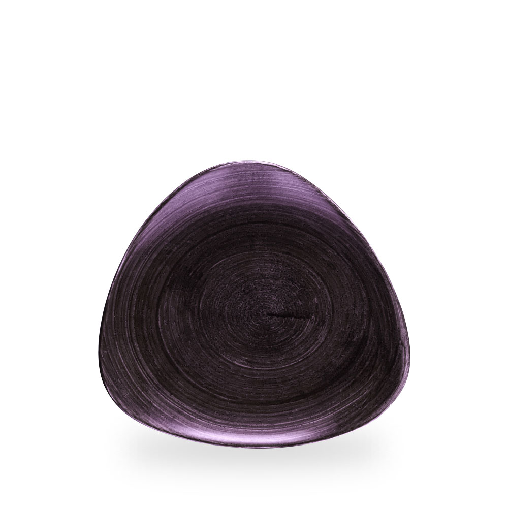 Churchill Stonecast Patina Deep Purple Teller Dreieckig 22.9 cm