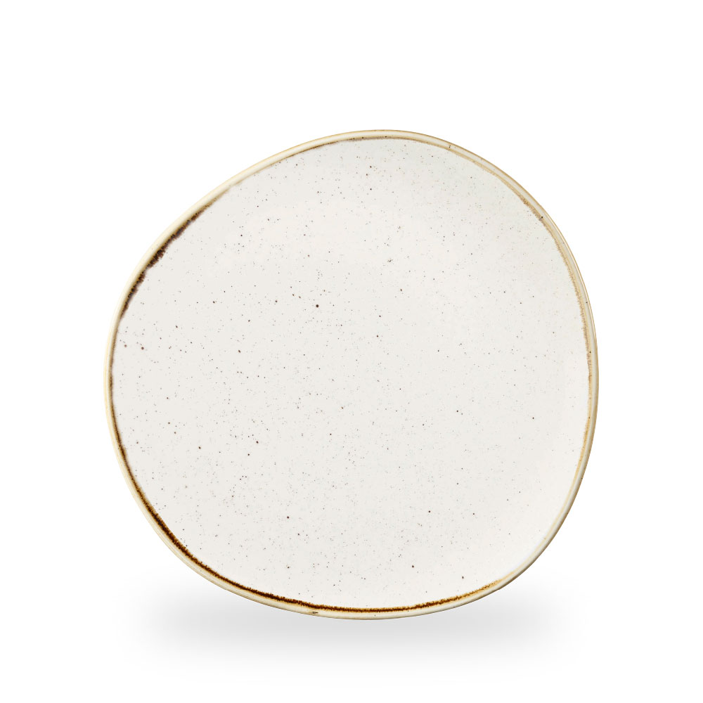 Churchill Stonecast Barley White Teller Flach Organi. 28,6 cm