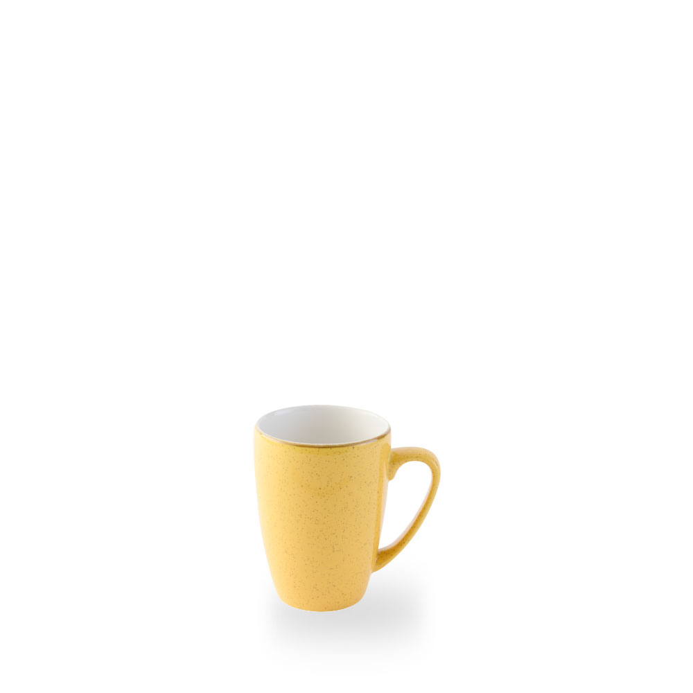 Churchill Stonecast Mustard Profil Becher 12Oz 