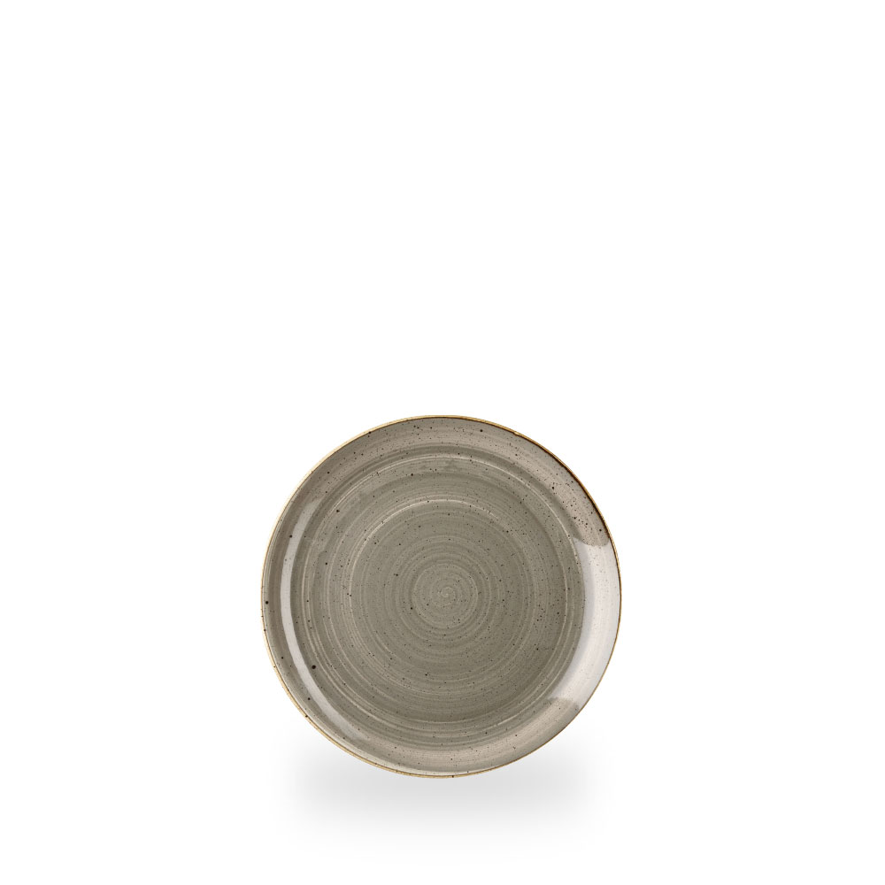 Churchill Stonecast Grey Teller Flach Coup 16,5 cm