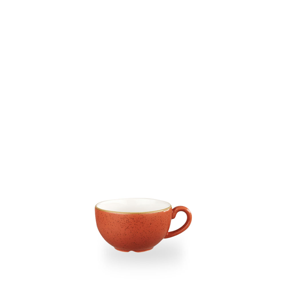 Churchill Stonecast Spiced Orange Cappuccino Tasse 34Cl